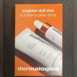 NEW! Dermalogica Brighten Dull Skin. Daily Glycolic Cleanser + Biolumin-c Serum